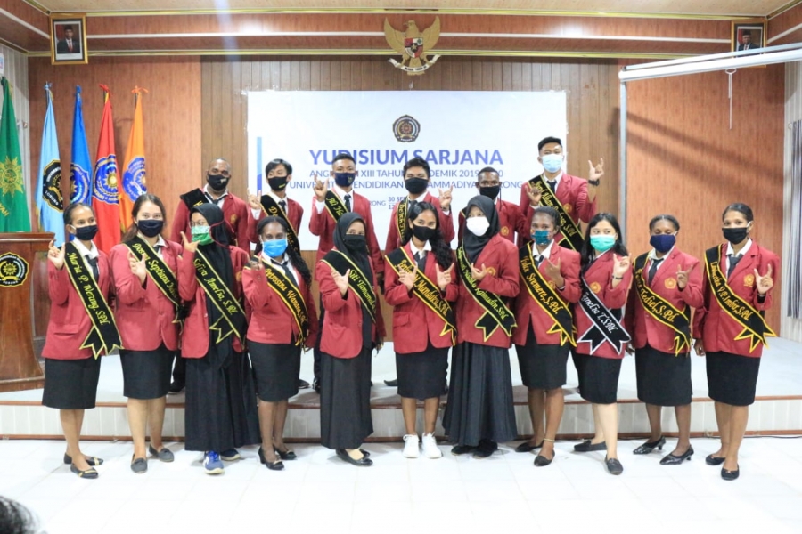 FKIP UNIMUDA GELAR YUDISIUM SARJANA GELOMBANG 2 TAHUN 2020