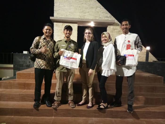 KEDUTAAN BESAR AMERIKA UNTUK INDONESIA NGABUBURIT BARENG TIM UNIMUDA SEKALIGUS JALIN KEMITRAAN