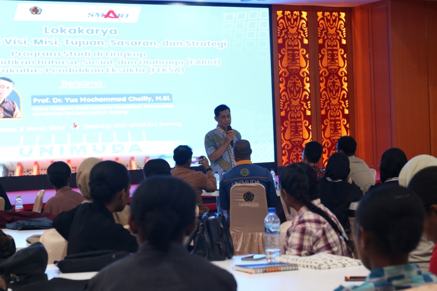 Lokakarya Penyelarasan Visi, Misi, Tujuan, Sasaran dan Strategi bersama Prof. Dr. Yus Mochamad Cholily, M.Si
