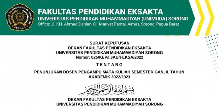 SK Mengajar Semester Ganjil 2022/2023