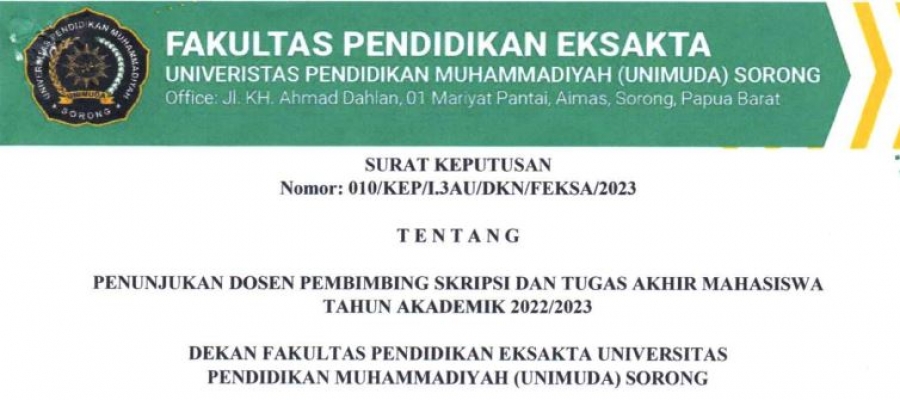 SK PEMBIMBING SKRIPSI T.A. 2022/2023