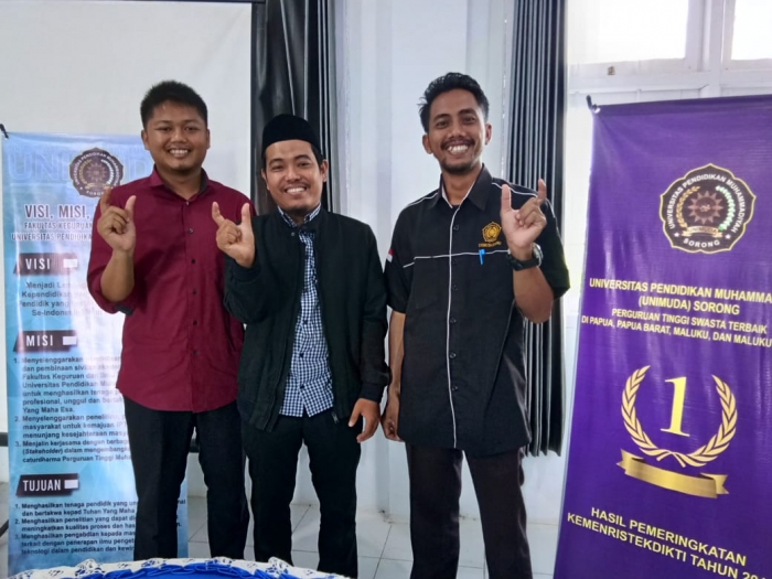 TINGKATKAN MUTU PENDIDIK, KOMISI B DPRD SORSEL KUNJUNGI FKIP UNIMUDA SORONG