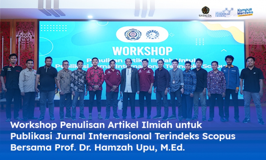 Workshop Penulisan Artikel Ilmiah untuk Publikasi Jurnal Internasional Terindeks Scopus